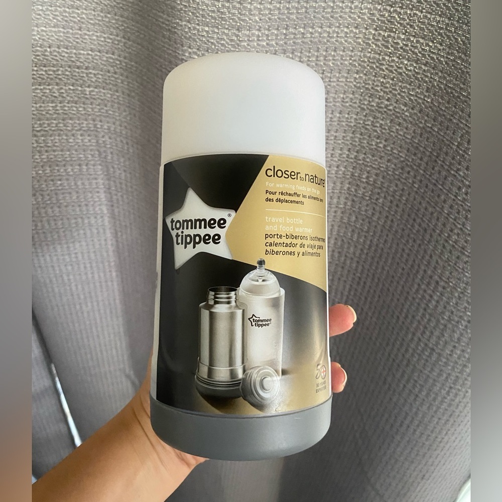 Tommee Tippee Closer To Nature Travel Bottle & Food Warmer - NWOT